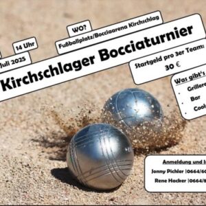 Boccia Turnier 2025